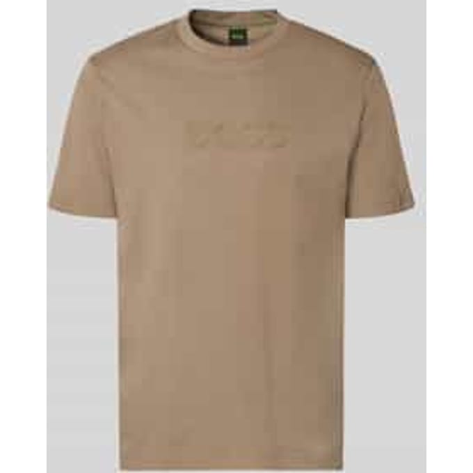 Regular fit T-shirt van puur katoen Model 'TS_TERRACE'
