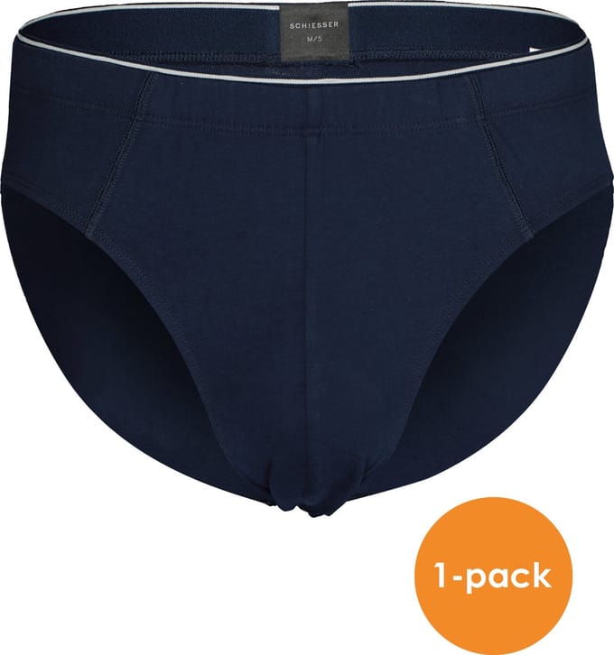 SCHIESSER 95/5 Originals supermini slip (1-pack) - donkerblauw