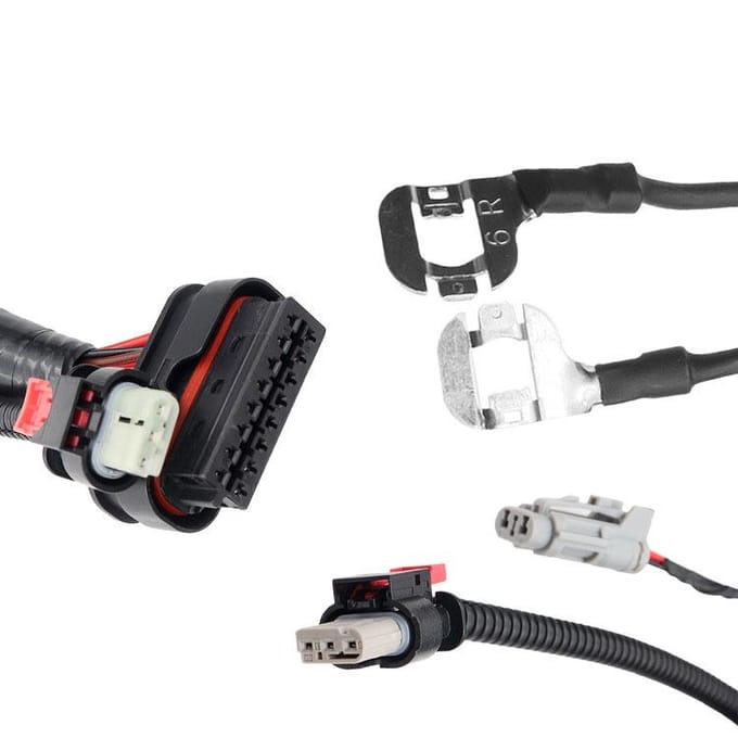 Faisceau de câbles du radar de recul du pare-chocs avant du modèle Tesla 3 1067958-01-G M3 19-20 black