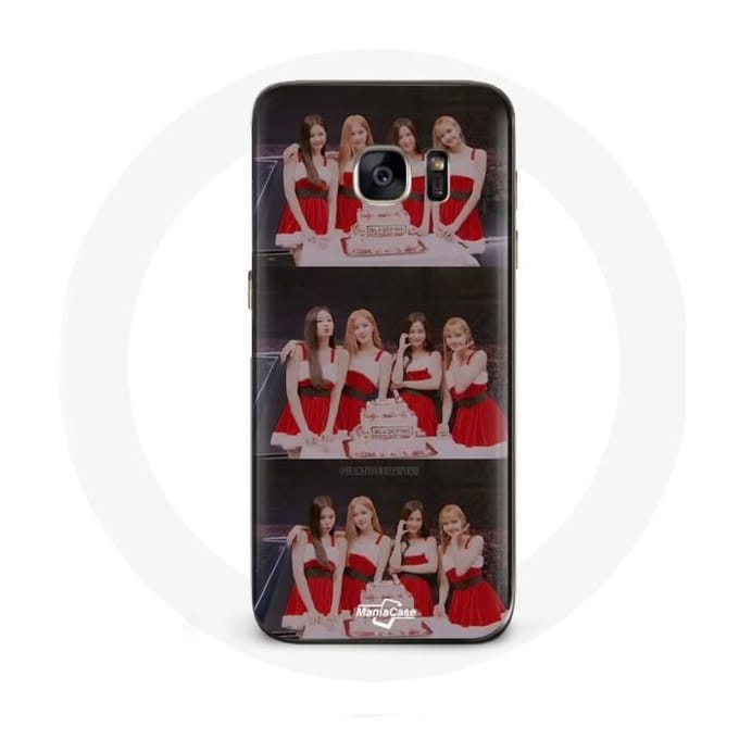Coque pour Samsung Galaxy S6 BLACKPINK Cadeau de Noël Chanson Last Christmas