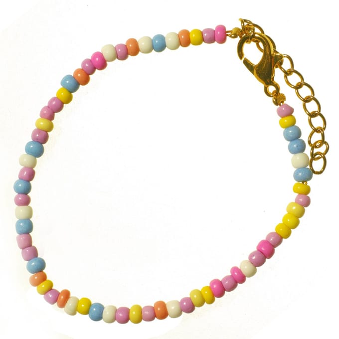Bonte armband - goud