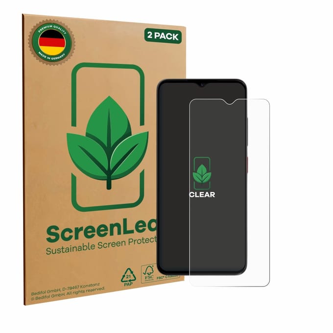 2 Stuks Screenprotector voor ZTE Blade A35e - Hoogwaardige Beschermfolie transparant