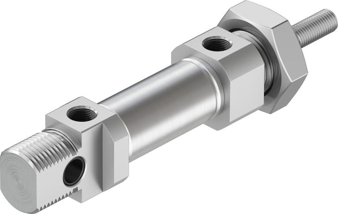 Festo Cilinder 20mm Boring 10mm Slag ISO 6432 Dubbelwerkend - 1908297 - P2CQN