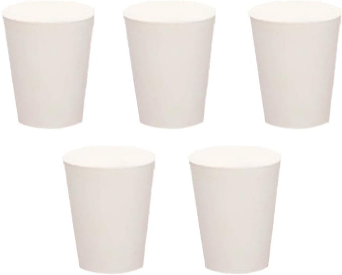 Rubberen Stoppen 5 Stuks Voor Fles en Container 23x17x26mm