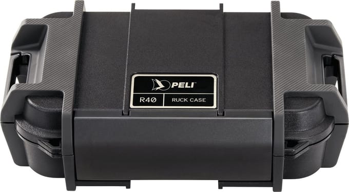 Peli - RUCK CASE - IP68 - waterproof - dustproof -opbergen - waterdicht - stofdicht - R40 BLACK