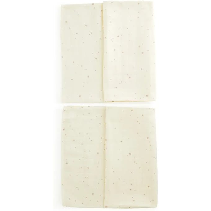 Lange en mousseline baby Gloop! Soft Sky (x2)