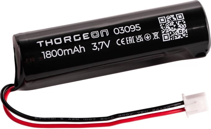 Thorgeon Battery for Emergency LED 1800mAh 3,7V (03027 03028 03066 03067)