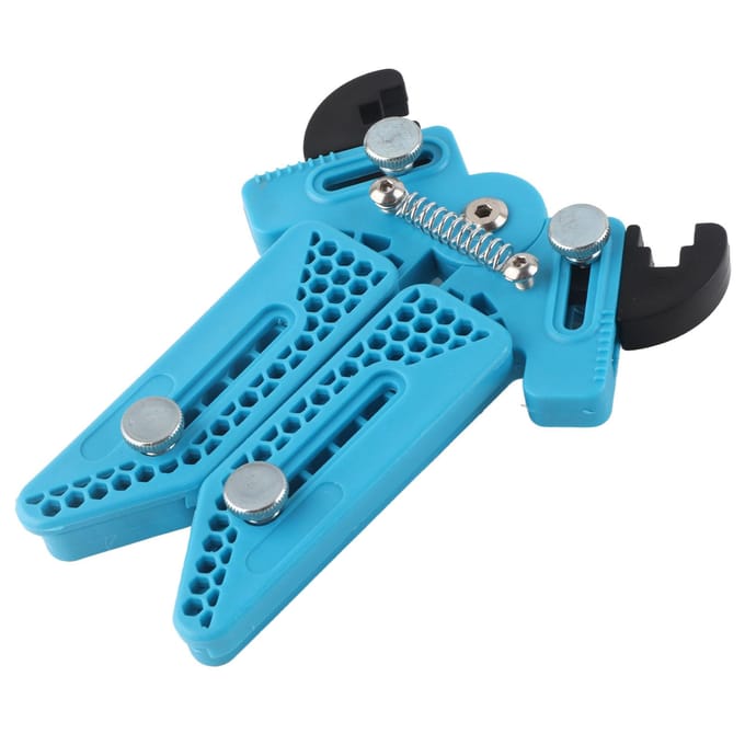 Boogschieten Katrolboog Frame Standaard Antislip Verstelbaar Boogschieten Boogrek Beugel Ondersteuning Uitklapstandaard Blauw