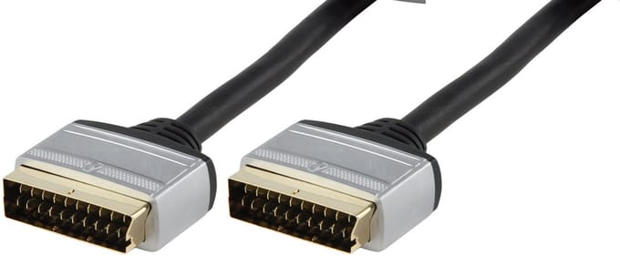 HQ Audio / Video Scart Kabel 2.50 M