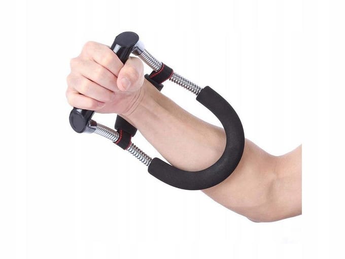Polstrainer - onderarm trainer - hand trainer - wrist trainer - anti slip handsvat - u-vorm