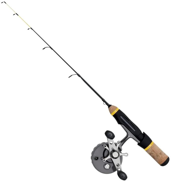 Kinetic Yellow Ice Jigging-combo Zwart 0.48 m