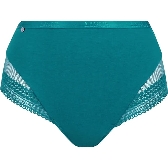 Hoge taille uitgesneden Braziliaanse slip voor dames Lisca Fusion