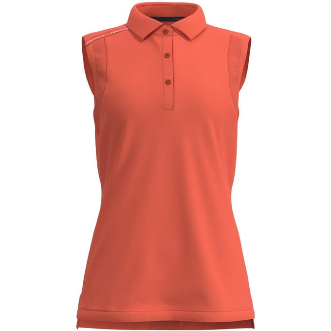 Forelson Dames/Dames Stow mouwloos poloshirt (Koraal)