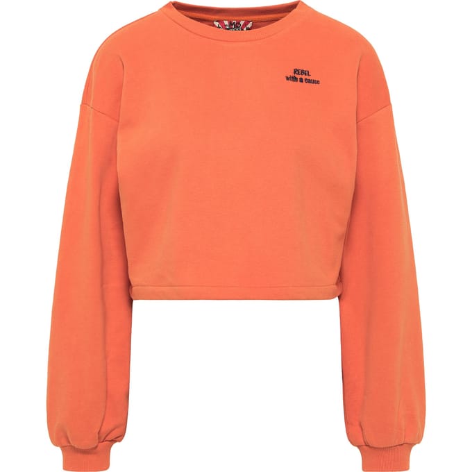 Mymo Sweatshirt Dames oranje