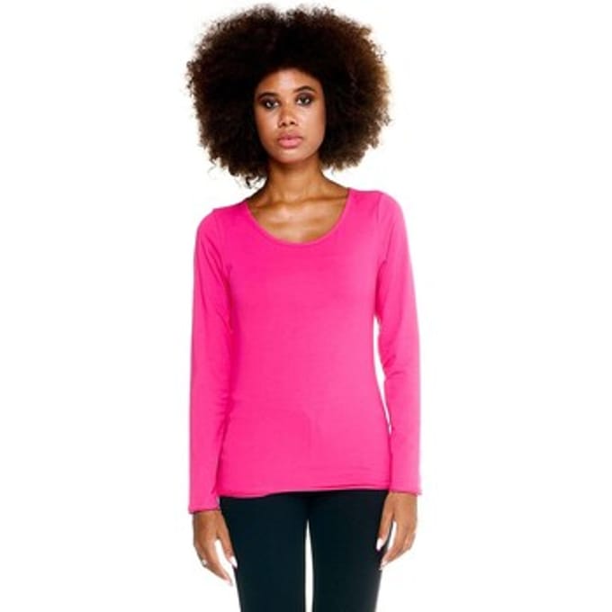 T-Shirt Lange Mouw Leone 1947 Woman Long Sleeves Basic