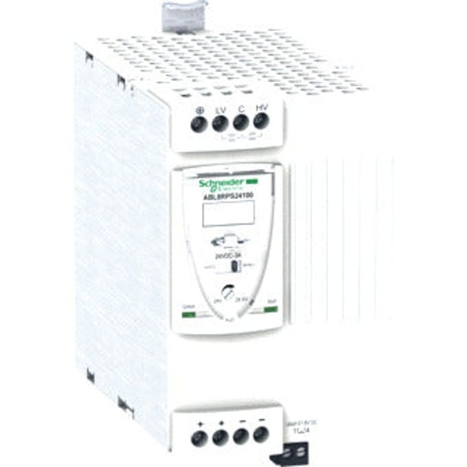 Schneider Electric Phaseo abl8 regulated Schakelaar mode Voeding (smps) 100-500 v ac 24 v dc 10 A 240 W