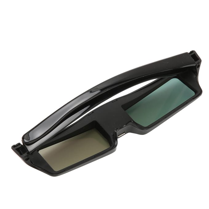 Lunettes 3D DLP Lunettes à obturateur actif 3D rechargeables USB pour tous les projecteurs 3D DLP Link KX30