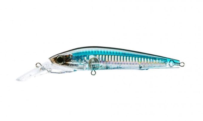 Yo Zuri Duel 3D Diver 120 Zinkend kunstaas R1455-CPSH (2159) gray