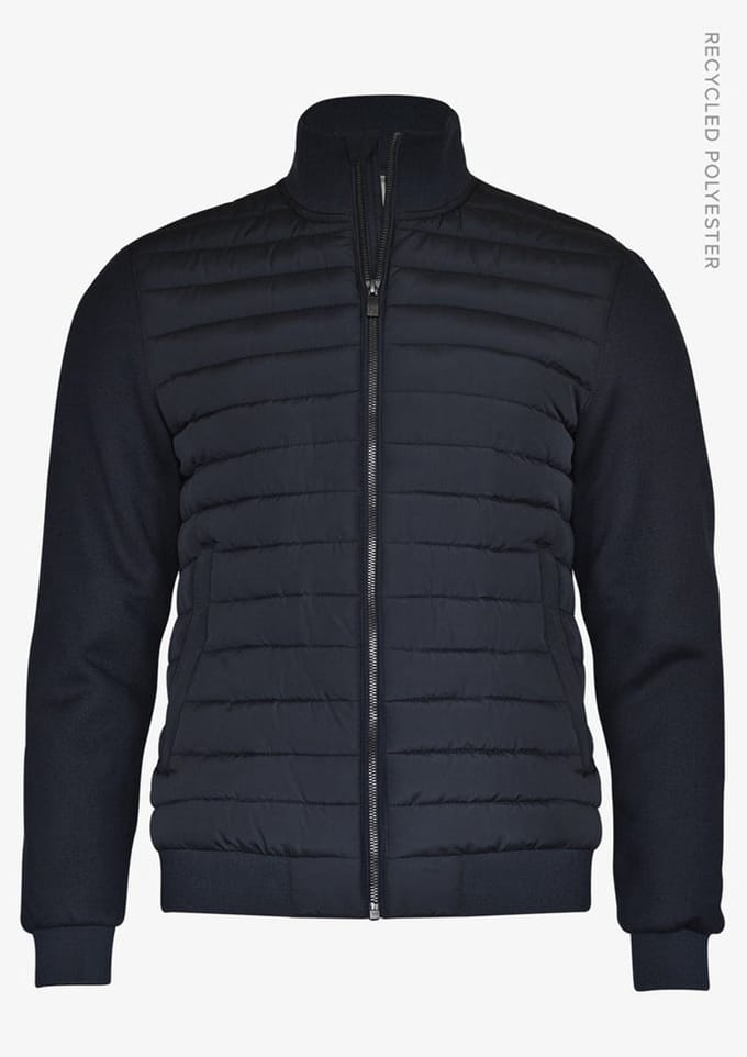Nimbus Cres hybride jas gewatteerd | Maat L | Donkerblauw