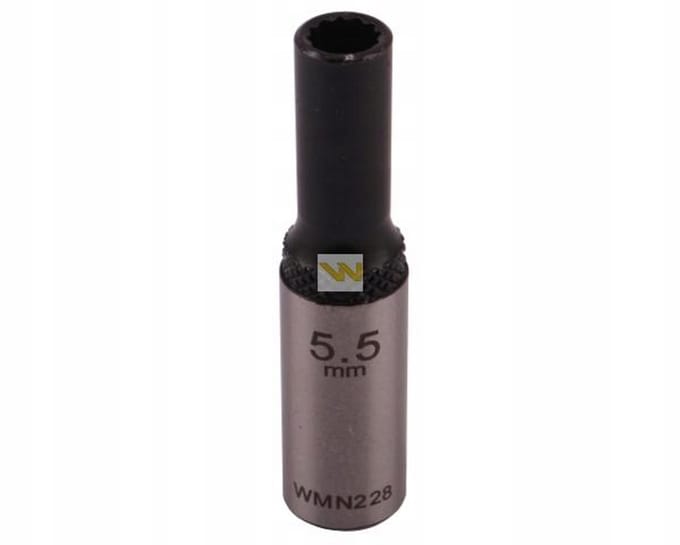Waryński 1/4" Dopsleutel 5,5 mm 12-punts CrV DIN 3124