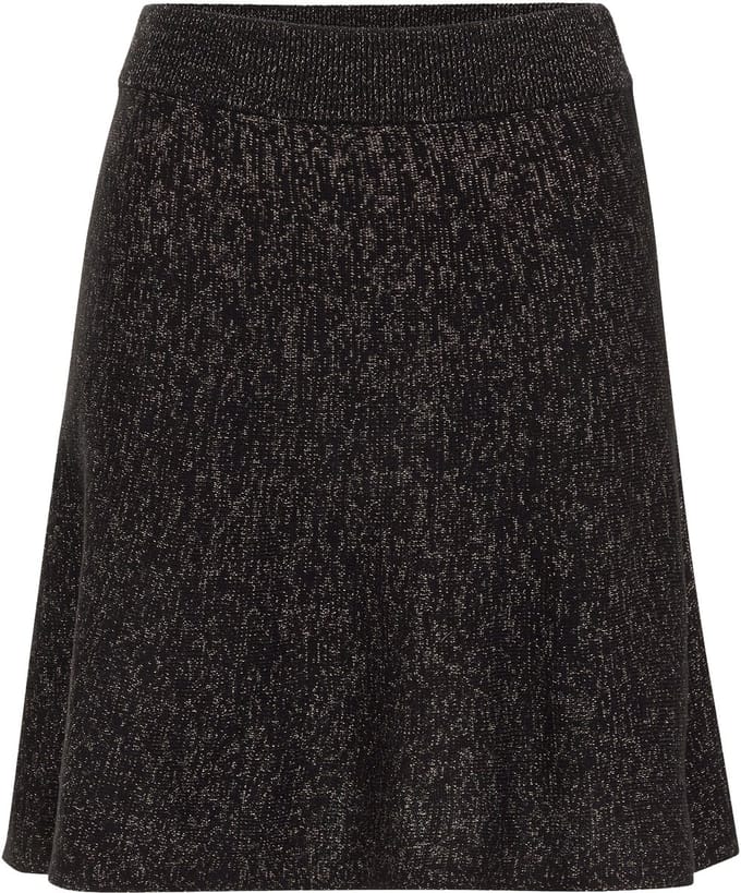 We Fashion Skirt Medium Length Black Größe: M | Miniröcke Outlet | Damen | Schwarz