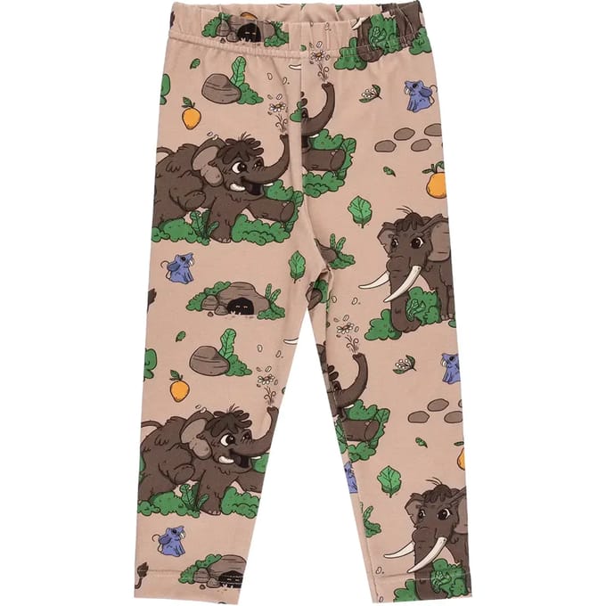 Legging voor meisjes Raspberry Republic Wooly Mammoth