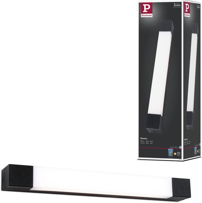 Paulmann Quasar LED-lamp voor vochtige ruimte LED LED vast ingebouwd 7.5 W Warmwit Zwart