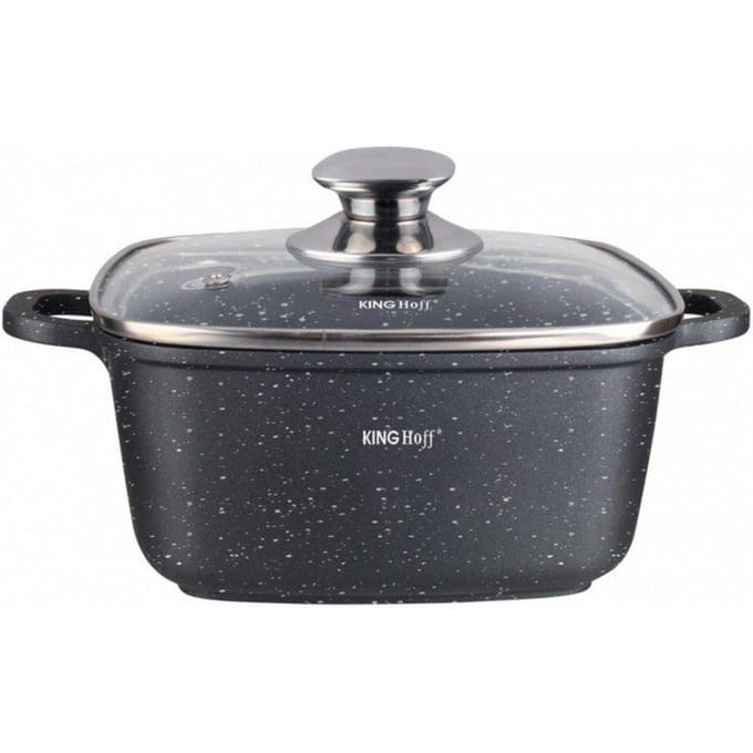 Kinghoff 1601 - Vierkante braadpan - 20 cm - 2.8 liter