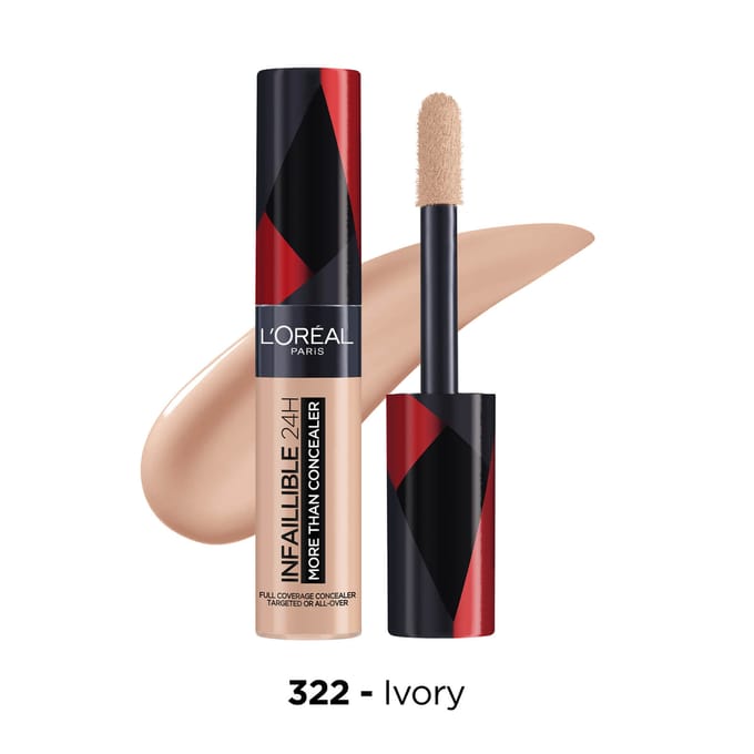 L'Oréal Paris Infallible More Than Concealer 10ml (Various Shades) - 322