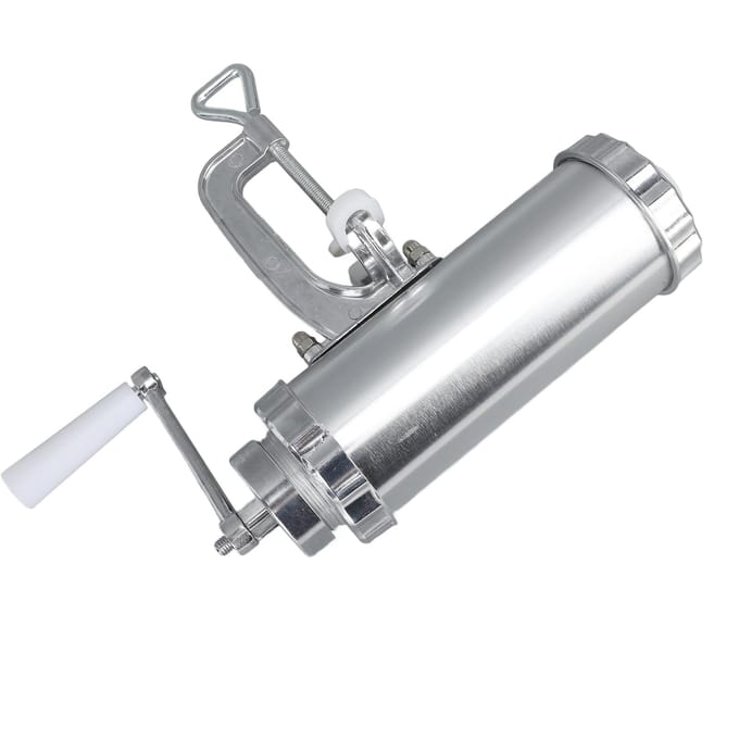 Worststopper Aluminiumlegering Horizontaal Vleesvuller Keukenmachine Vleesworstmachine voor L white