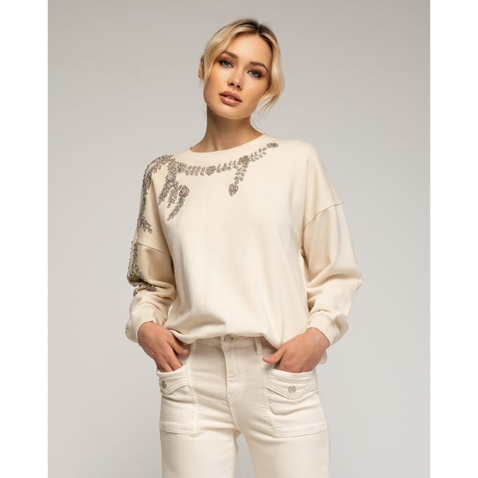 Sweater met pailletten
