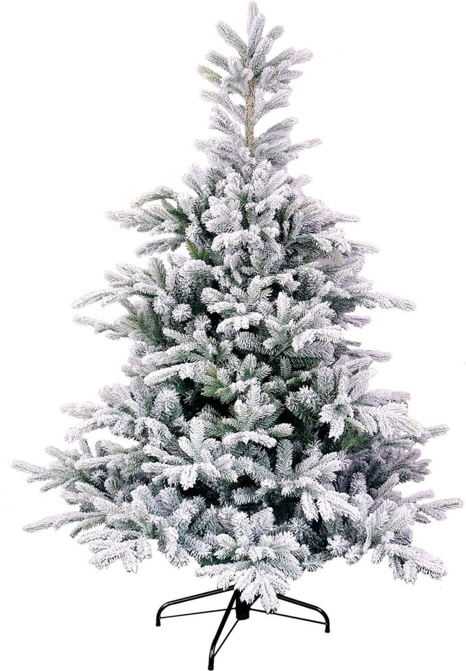 Black Box Trees Grimshaw Kunstkerstboom - Kerstboom H185 x Ø132 cm - Groen Frosted