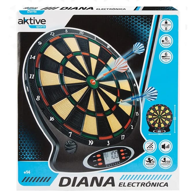 Multifunctioneel elektronisch dartbord Aktive