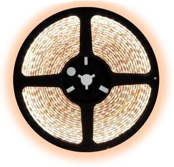 COB LED strip - 5 meter warm wit - 320 LEDs/m - 12V