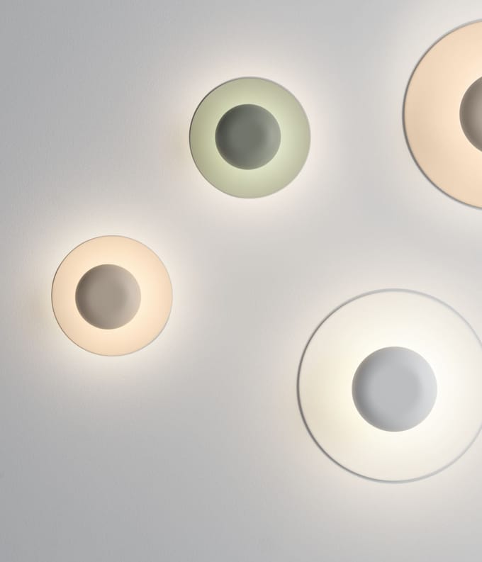 Vibia - Funnel Plafond-/Wandlamp - groen - Ø 35 cm