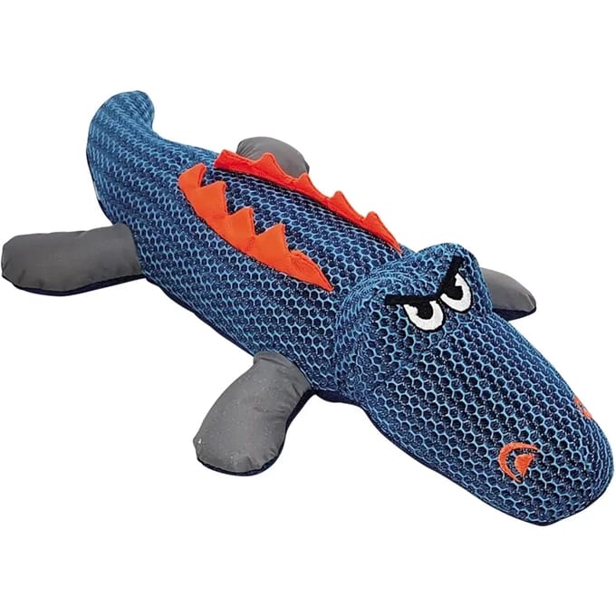 Mesh krokodillen pluche voor honden Nobby Pet