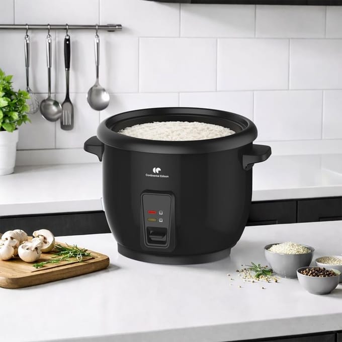 Continental Edison – CECR18B – Rijstkoker – 1,8 l – Stoommand