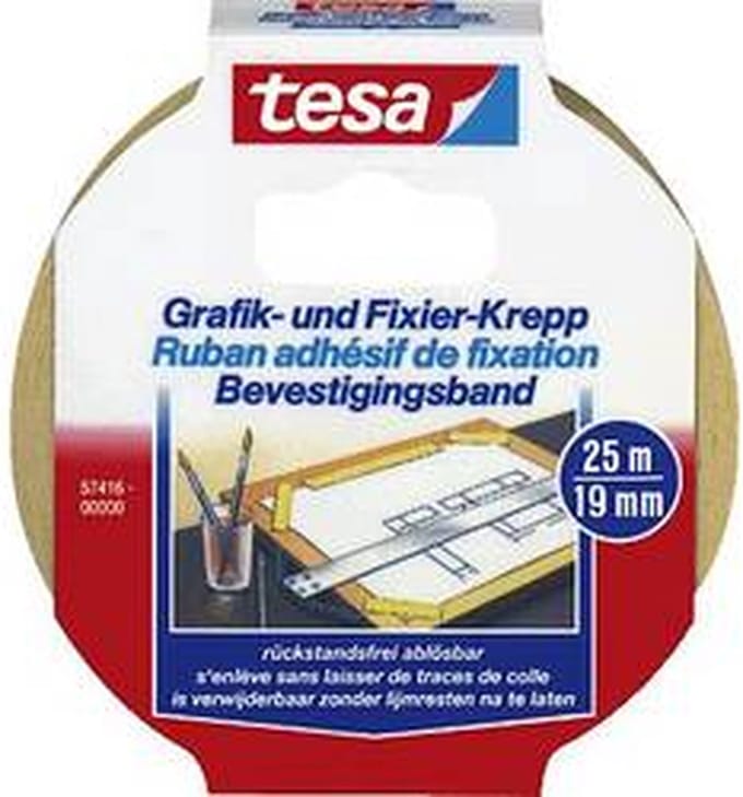 tesa 57416-00000-02 Maskeertape (l x b) 25 m x 19 mm 1 stuk(s)