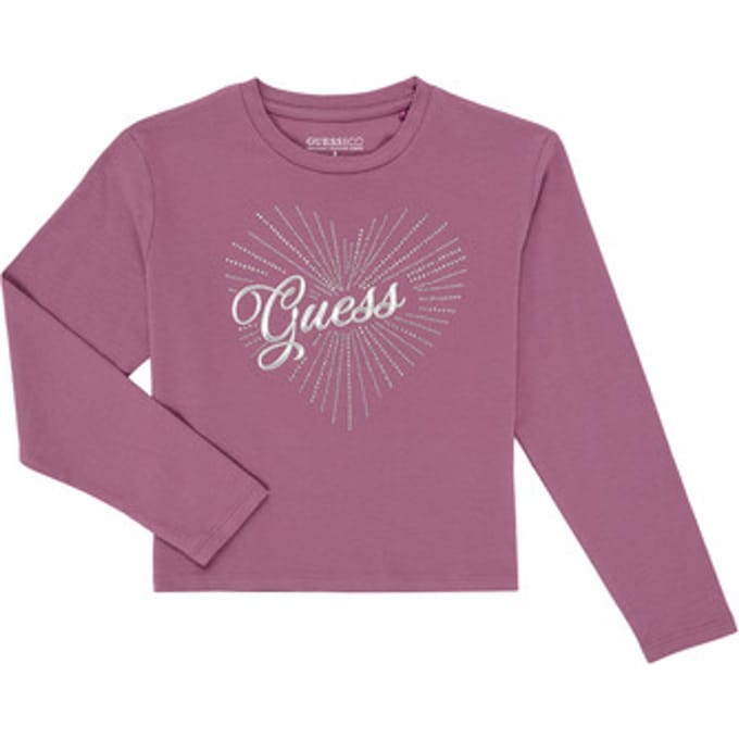 Guess  T-Shirt Lange Mouw MIDI LS T-SHIRT