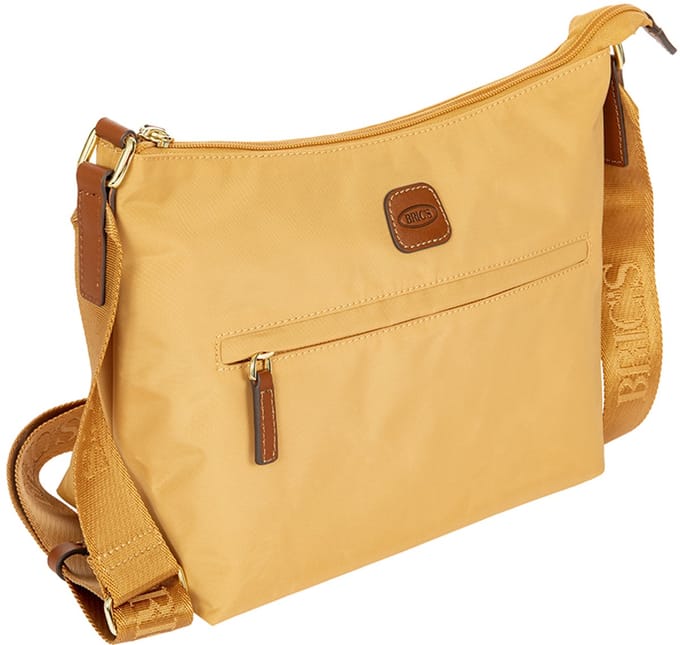 Brics Medium Schoudertas Dames - XCollection - Geel