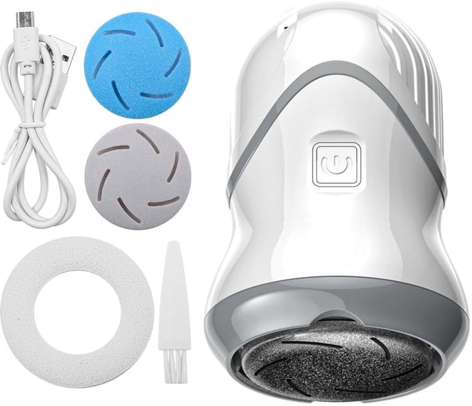 Allecto - Elektrische Eelt Remover - Draagbare Voet Pedicure Tool