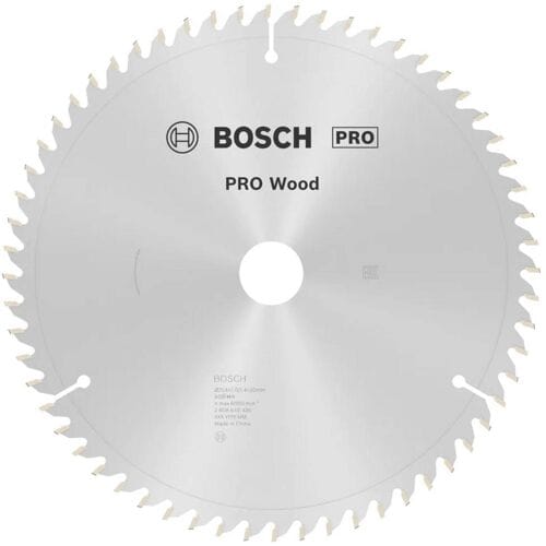 Bosch PRO Wood cirkelzaagblad, 254 x 2 x 30 mm