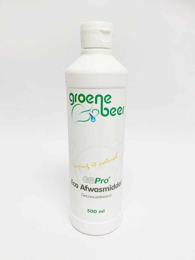 GBPro - Afwasmiddel - 500 ML - Groene Beer - Milieuvriendelijk afwassen