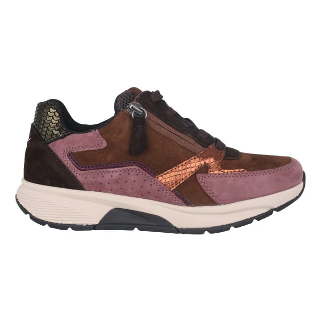 Gabor rollingsoft sensitive 56.878.33 - dames rollende wandelsneaker - multikleur - maat 38.5 (EU) 5.5 (UK)
