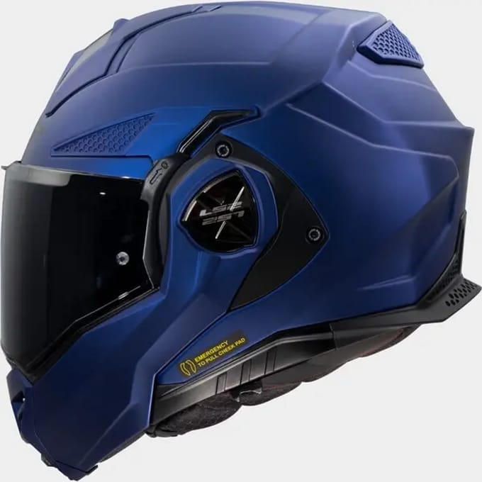 LS2 FF901 Advant X Solid Navy Blauw 06 Systeemhelm - Helm