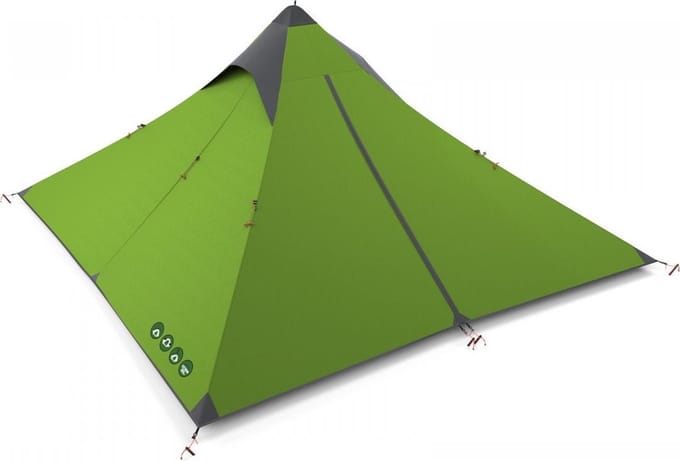 Husky Sawaj Trek 2 Lichtgewicht Tent - Groen - 2 Persoons