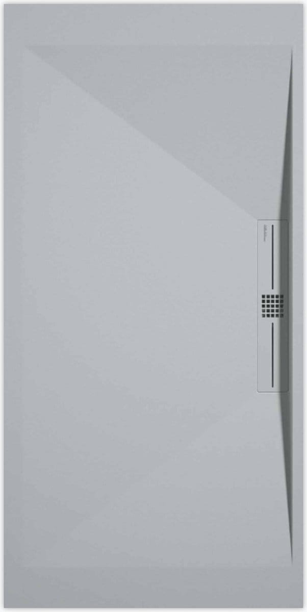 Sanifun douchebak Stone Side Gray 7035 Smooth 1400 x 700 P