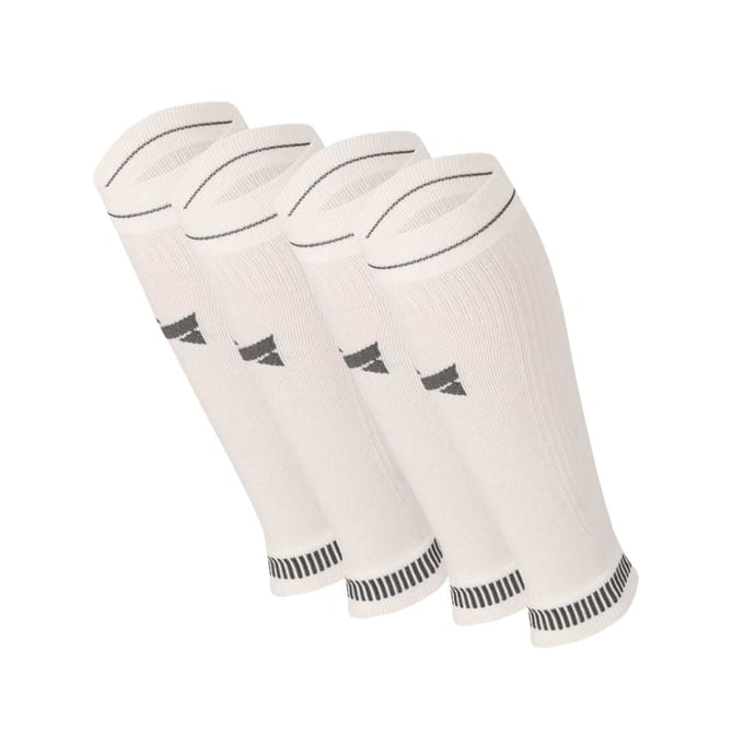 Compressie calf sleeve - Unisex - 4-Pack - Multi Wit - 42/45