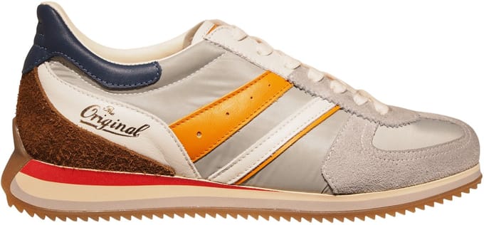 Kamo Gutsu grijze leren heren sneakers - Giro-005