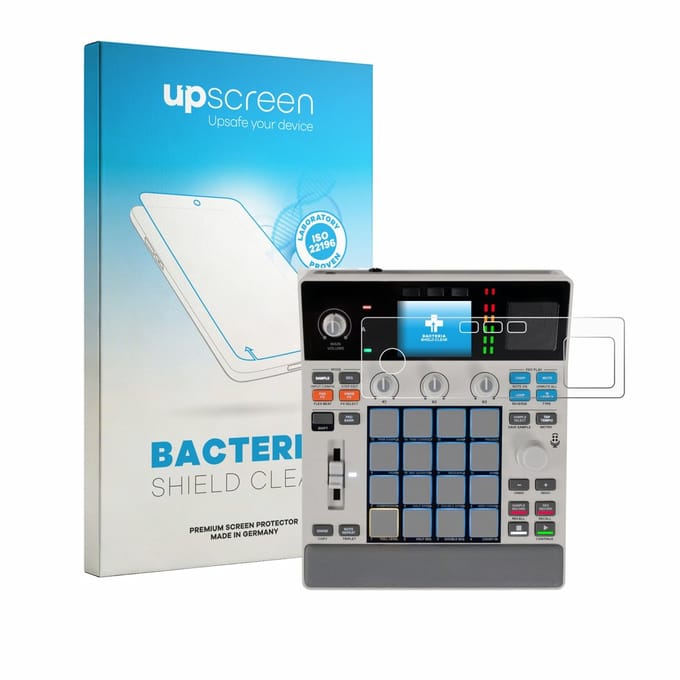 upscreen - Screenprotector voor Akai MPC Sample - Folie Beschermfolie transparant antibacterieel